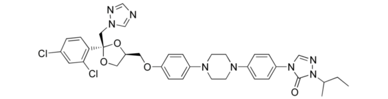 itraconazole structure